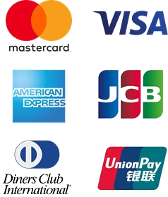 Logos internationaler Kreditkarten