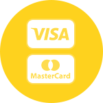 Icon Visa und Mastercard